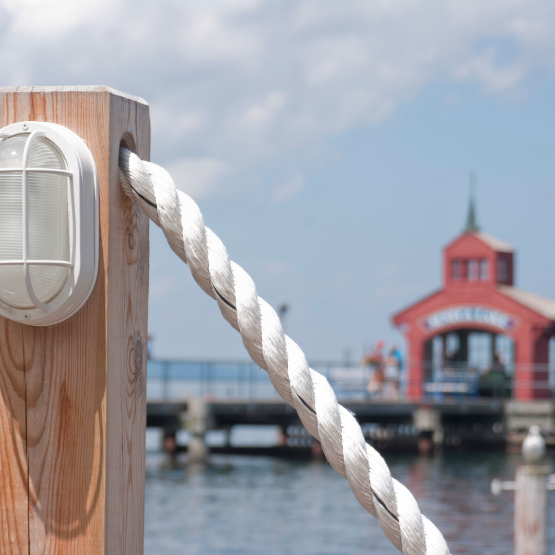 Seneca Lake dock view