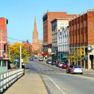 Downtown Market Street Corning NY